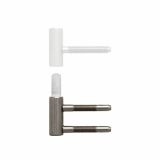 CILINDRIČNA SPONA OTLAV 15 MM MOŠKI DEL BRONIRANA DVOKRAKA PVC