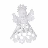 OKRASEK ZA JELKO GLOSSTYLE ČIPKA ANGEL, ZVONČEK ALI ZVEZDA SORTIRANO 10 CM