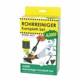 ČISTILO ZA WC, KOPALNICO STEUBER SET ODMAŠEVALEC ODTOKOV + WC ADAPTER