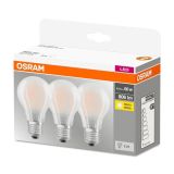 LED ŽARNICA E27 OSRAM CLA60 6.5W/827, MAT BASE RETROFIT, PAK/3