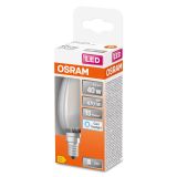 LED ŽARNICA E14 OSRAM CLB40 4W/865, MAT STAR, RETROFIT