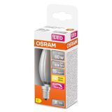 LED ŽARNICA E14 OSRAM CLB60 5.5W/827, MAT SST, DIM, RETROFIT