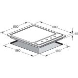 ELEKTRIČNA KUHALNA PLOŠČA CANDY CLE64X