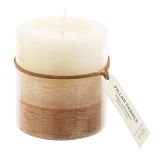 SVEČA BIZZOTTO 7X7.5 CM CLEOFE BROWN SCENTED