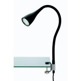 NAMIZNA SVETILKA CLIP LED 1X3W GU10 ČRNA