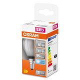 LED ŽARNICA E14 OSRAM CLP40 4W/840, MAT STAR, RETROFIT