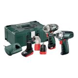 BATERIJSKI STROJI V KOMPLETU METABO COMBO SET 2.1 10.8 V QUICK PRO (BS QUICK + SSD)