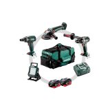 AKUMULATORSKI SET METABO COMBO SET 4.3.2 18V 2X LIHD 10.0AH BATERIJA
