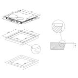 INDUKCIJSKA PLOŠČA CANDY CTP6SC4/E1