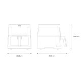 CVRTNIK NA VROČI ZRAK AIWA CHUKUMA - AFR-7000, 7 L