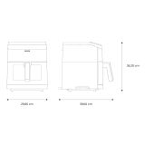 CVRTNIK NA VROČI ZRAK AIWA KUMADAI - AFR-8000, 8 L