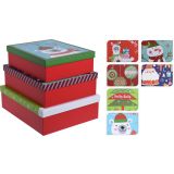 DARILNA ŠKATLA EH 3/1, BOŽIČNI VZORCI