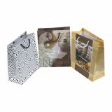 DARILNA VREČKA MAT RED KLASIKA A4 Z VRVICO 264X136X327 MM