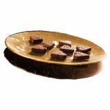 STEKLENI KROŽNIK FLORAL