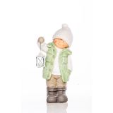 DEČEK Z LANTERNO, VIŠINE 52 CM