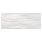 STENSKA PLOŠČICA GORENJE KERAMIKA BLOSSOM WHITE DC WAVES 3D 25X60 DEKOR