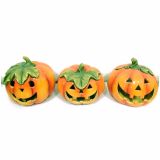 DEKOR.ZA NOČ ČAROVNIC GLOSSTYLE BUČA 20X19.6X18.5 CM SOR. KERAMIČNA ZA ČAJNO SVEČKO