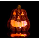 DEKOR.ZA NOČ ČAROVNIC GLOSSTYLE BUČA KERAMIČNA 11 CM SORTIRANO