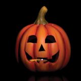 DEKOR.ZA NOČ ČAROVNIC GLOSSTYLE BUČA KERAMIČNA 19 CM PREMERA