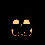 DEKOR.ZA NOČ ČAROVNIC GLOSSTYLE BUČA KERAMIČNA 19 CM PREMERA