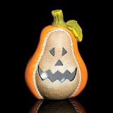 VSE ZA NOČ ČAROVNIC GLOSSTYLE BUČA KERAMIČNA 21 CM VIŠI NE Z LED LUČKO