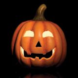 DEKOR.ZA NOČ ČAROVNIC GLOSSTYLE BUČA KERAMIČNA MGO 25CM PREMERA