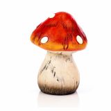 DEKOR.ZA NOČ ČAROVNIC GLOSSTYLE GOBA KREAMIČNA 17 CM SORTIRANO