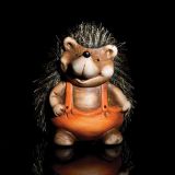 DEKOR.ZA NOČ ČAROVNIC GLOSSTYLE JEŽ HRANILNIK 16 CM KERAMIČNI