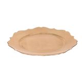 DEKORACIJA BIZZOTTO ZLATI KROŽNIK MERLETTO