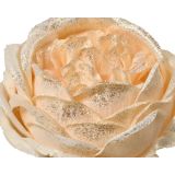 DEKORACIJA DECORIS ROŽA 57 CM BEŽ BARVE