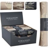 DEKORACIJA EH NAMIZNI TEKAČ ŽAMET 28X150CM, SORTIRANO