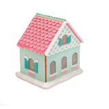 DEKORACIJA GLOSSTYLE HIŠA PRAVLJIČNA 21 CM LED