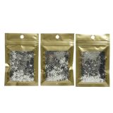 DEKORACIJA KONFETI SREBRNI SORT