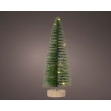 DEKORACIJA LUMINEO LED JELKA 30 CM ZELENA TOPLO BELA