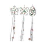 DEKORACIJA, ROŽA/METULJ/JAJCE, SORT