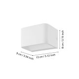 DEKORAT. STENSKA SVETILKA EGLO SANIA 4 6W L=13 CM