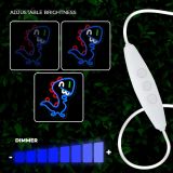 DEKORAT. STENSKA SVETILKA FOREVER NEON LED BABY DINO