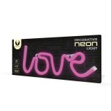 DEKORAT. STENSKA SVETILKA FOREVER NEON LED LOVE