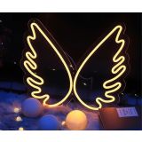 DEKORAT. STENSKA SVETILKA FOREVER NEON LED WINGS