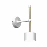 DEKORAT. STENSKA SVETILKA MILAGRO ARENA BELA/ZLATA 1XGX53 MLP7753