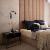 DEKORAT. STENSKA SVETILKA MILAGRO BASE 8W+2W ČRNA ML6352 NOČNA