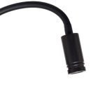 DEKORAT. STENSKA SVETILKA MILAGRO BASE 8W+2W ČRNA ML6354 NOČNA