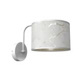 DEKORAT. STENSKA SVETILKA MILAGRO SENSO BELA 1XE27 MLP7301