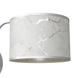 DEKORAT. STENSKA SVETILKA MILAGRO SENSO BELA 1XE27 MLP7301