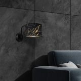 DEKORAT. STENSKA SVETILKA MILAGRO SENSO ČRNA 1XE27 MLP7290