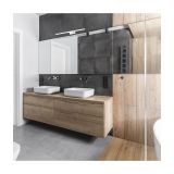 DEKORAT. STENSKA SVETILKA MILAGRO SHINE BELA 40CM 7W LED ML3875