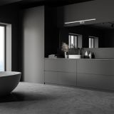 DEKORAT. STENSKA SVETILKA MILAGRO SHINE KROM 80CM 15W LED ML3809