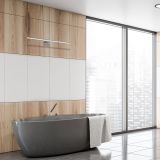 DEKORAT. STENSKA SVETILKA MILAGRO SHINE KROM 80CM 15W LED ML3809