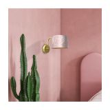 DEKORAT. STENSKA SVETILKA MILAGRO ZIGGY ROZA 1XE27 MLP7583