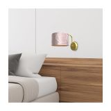 DEKORAT. STENSKA SVETILKA MILAGRO ZIGGY ROZA 1XE27 MLP7583